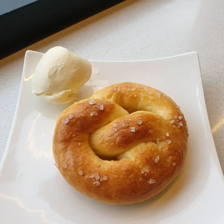 HFI salted pretzels recipe with golden baked twists