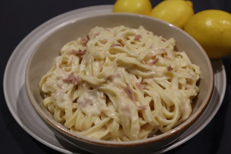 HFI tuna pasta recipe creamy fructose-free dinner