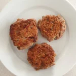 Delicious cooked HFI beef rissoles recipe for fructose-free meal