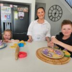 Family in kitchen raising awareness for Hereditary Fructose Intolerance.
